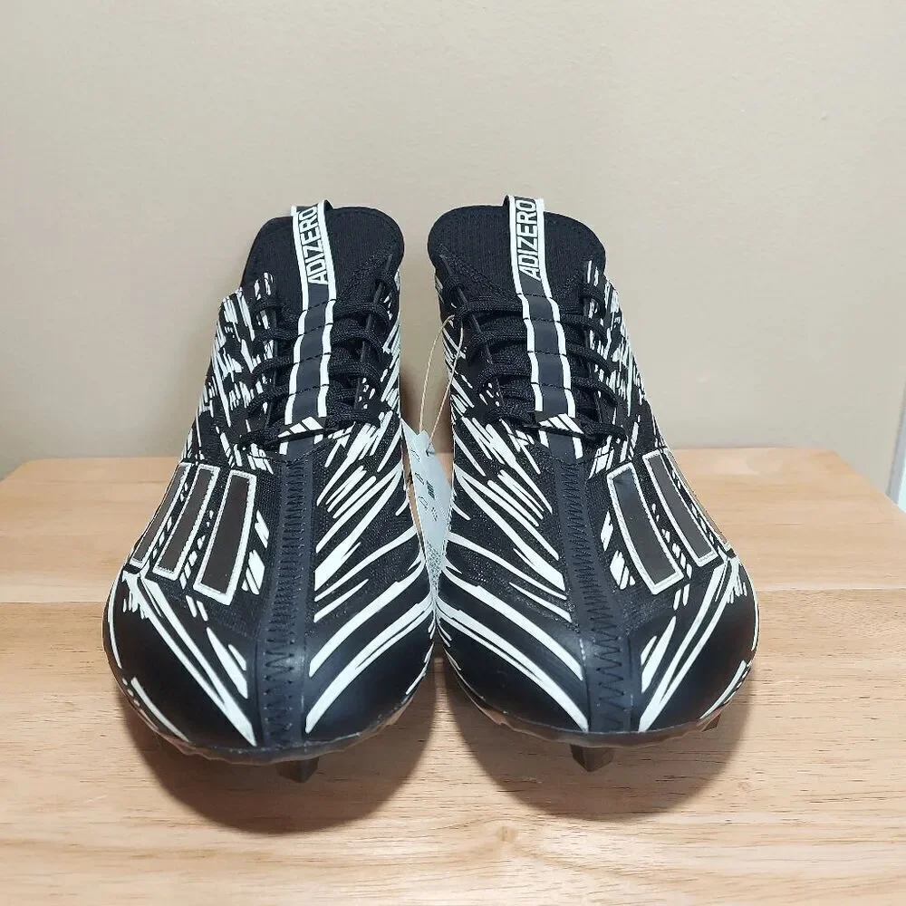 Adidas Adizero 12.0 Glow In The Dark Football Cleats Black IE5447 Men's Size 13